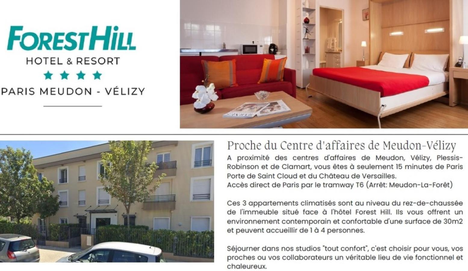 Hôtel Forest Hill Meudon Velizy Exterior foto